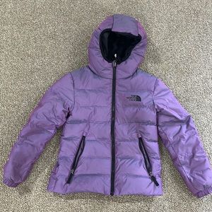 Girls size small North Face Puffer. Size Childrens 7/8
